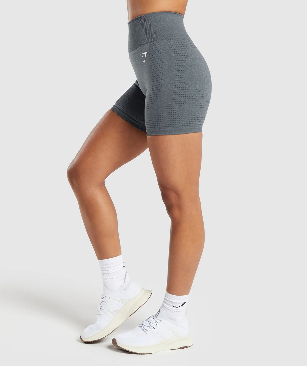 Vital Shorts-Strong Grey Marl