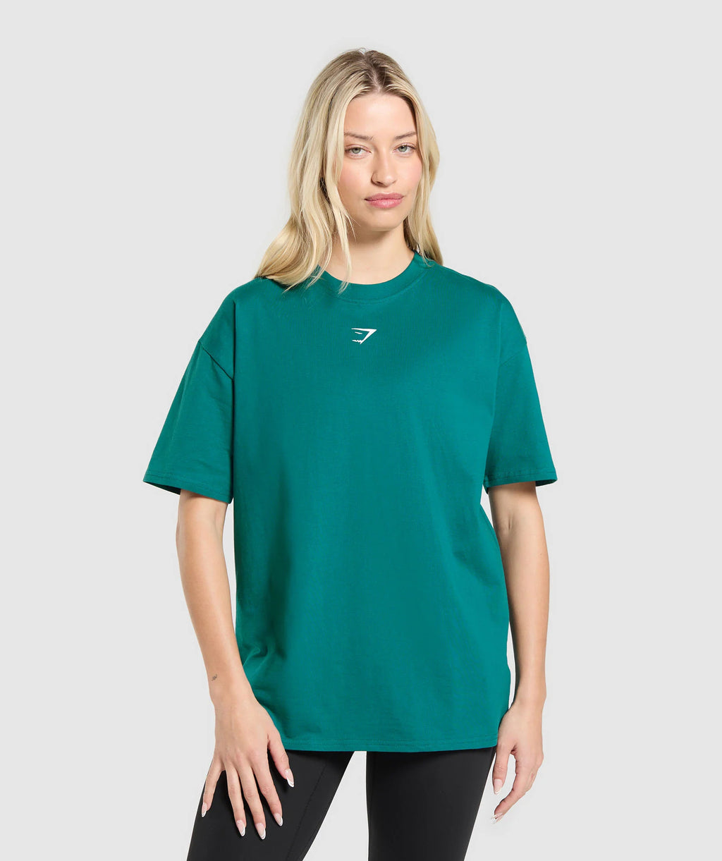 Trace Graphic Oversized T-Shirt