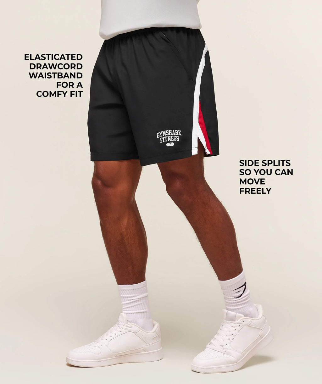 Varsity 7" Shorts - Black