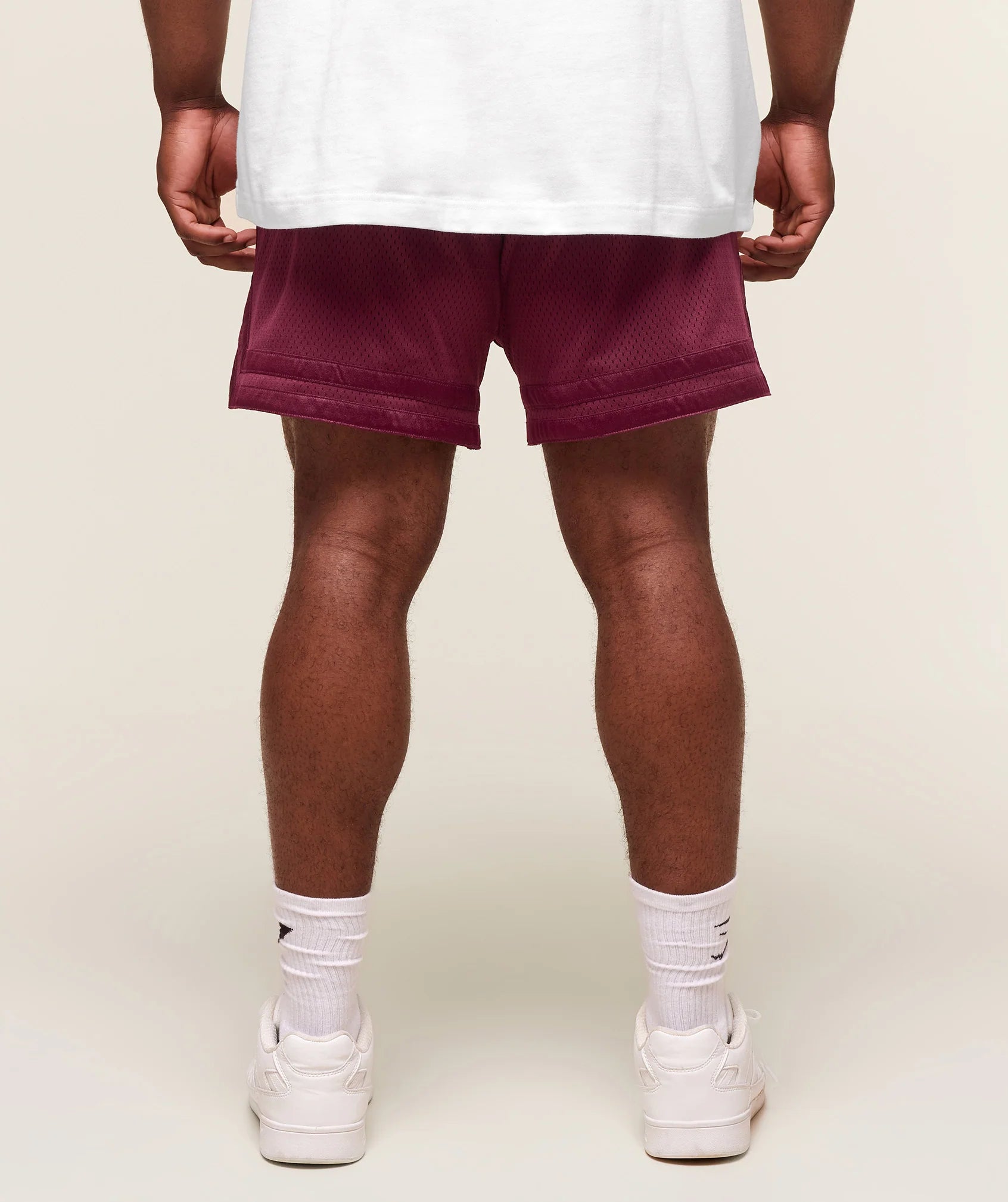 Varsity Mesh Shorts - Strong Pink