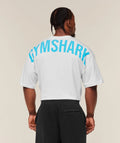 Power T-Shirt - White/GS Brand Blue