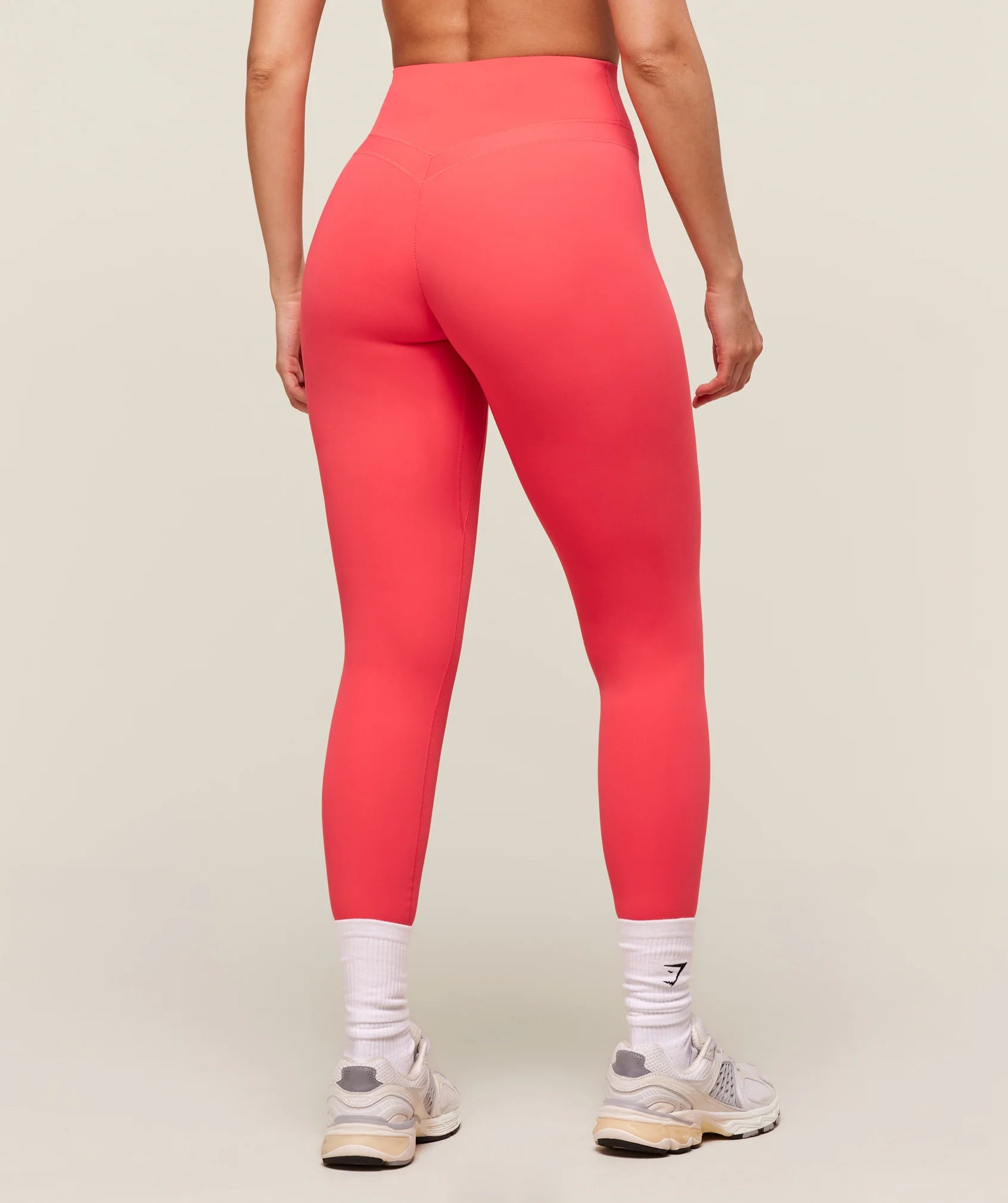 Whitney Leggings - Coral Red