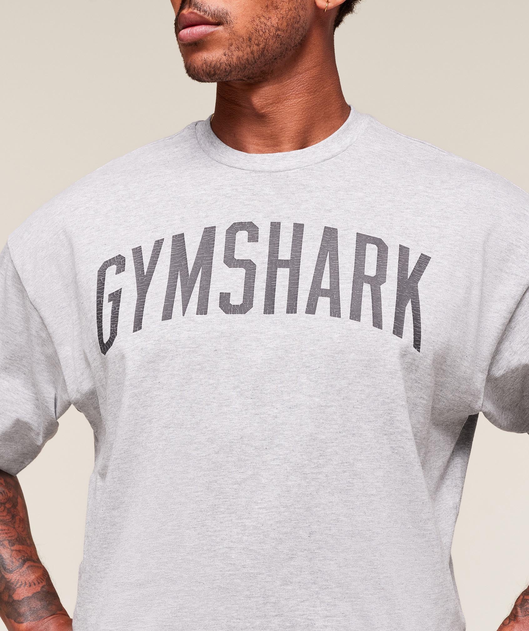 Worn Graphic T-Shirt - Grey