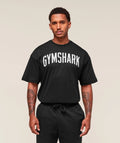 Worn Graphic T-Shirt - Black