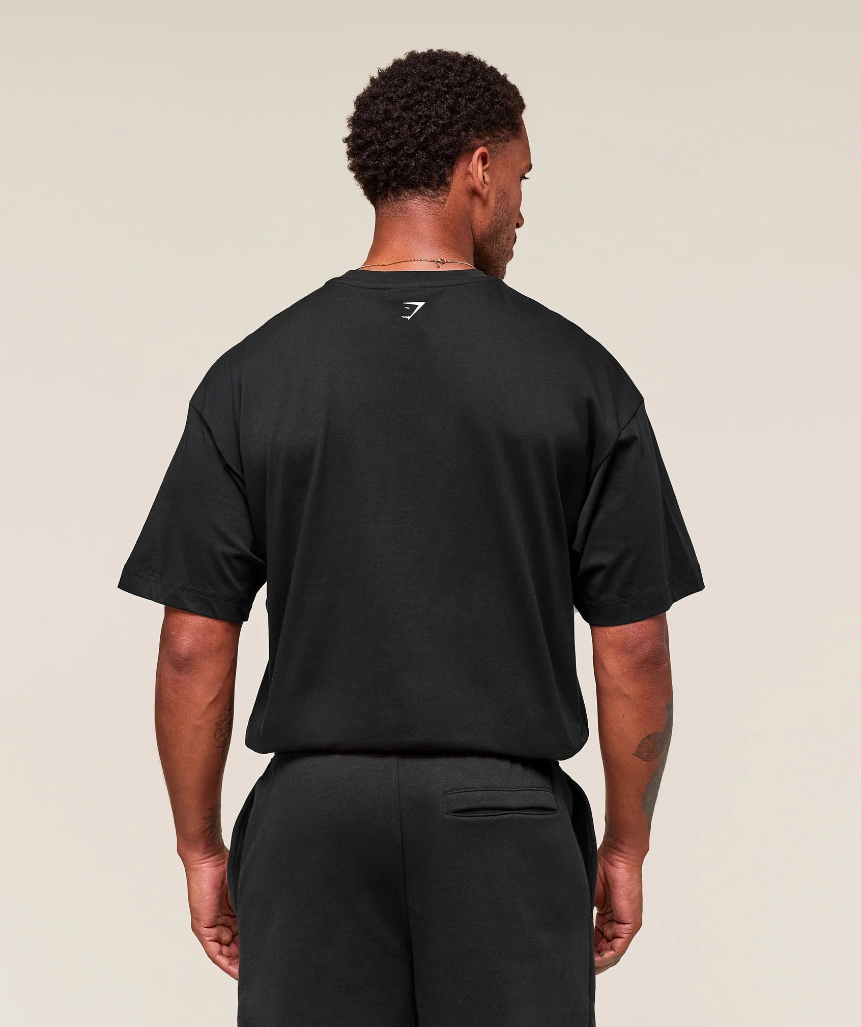 Worn Graphic T-Shirt - Black