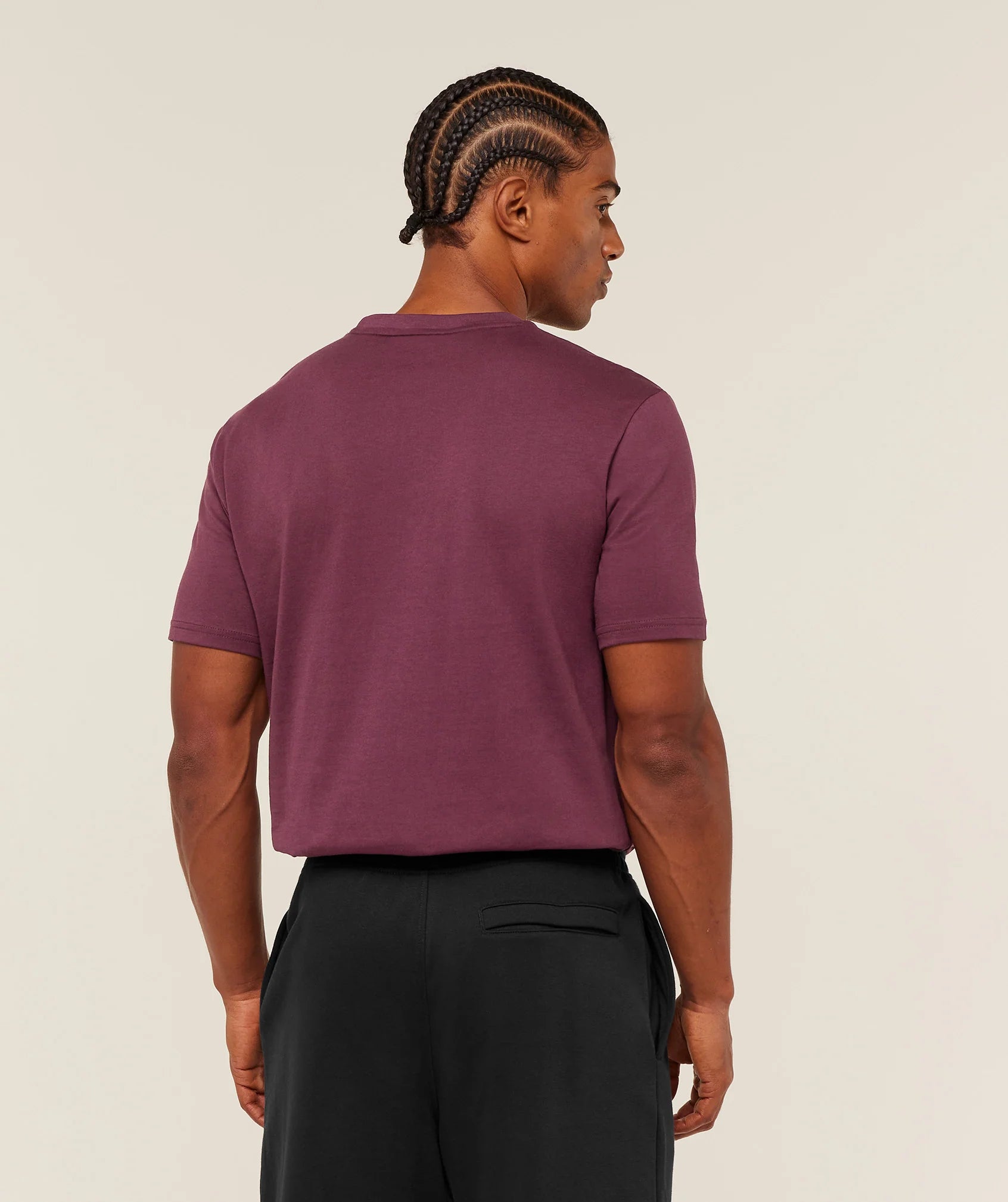 Crest T-Shirt - mpact Burgundy