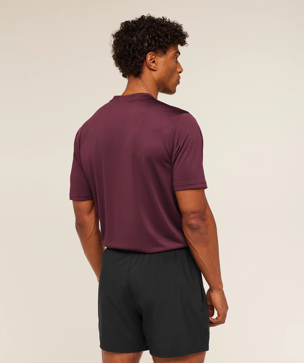 Arrival T-Shirt - mpact Burgundy