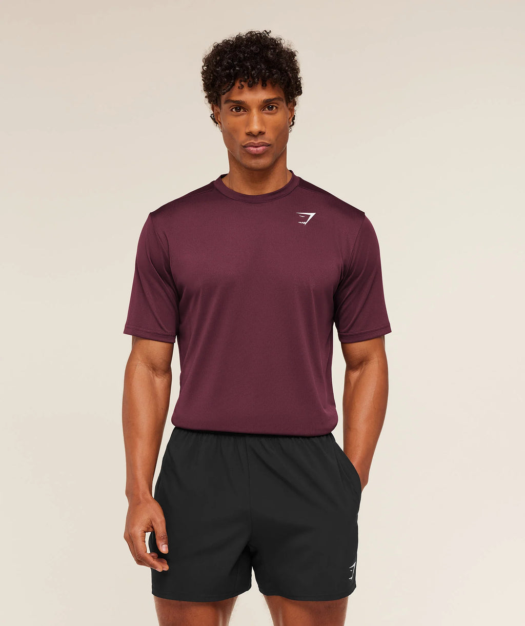 Arrival T-Shirt - mpact Burgundy
